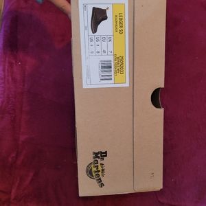 Brand new Dr.martens black ledger boots with steel toe